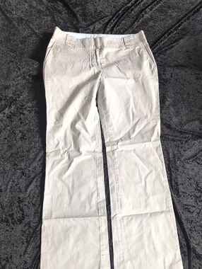 LOFT Women's Grayish Ann Flat Front Pants - 6